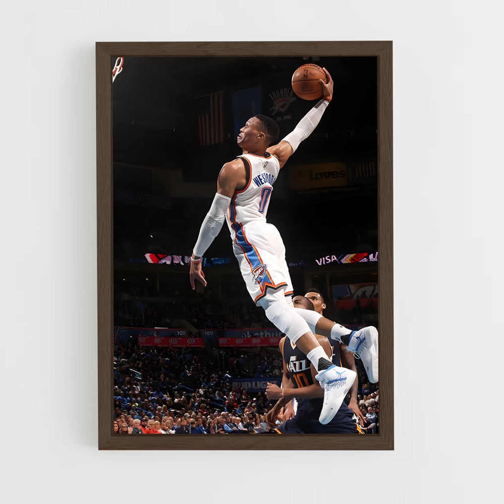 Poster Westbrook Dunk Master – affiche Basketball (vue 5)